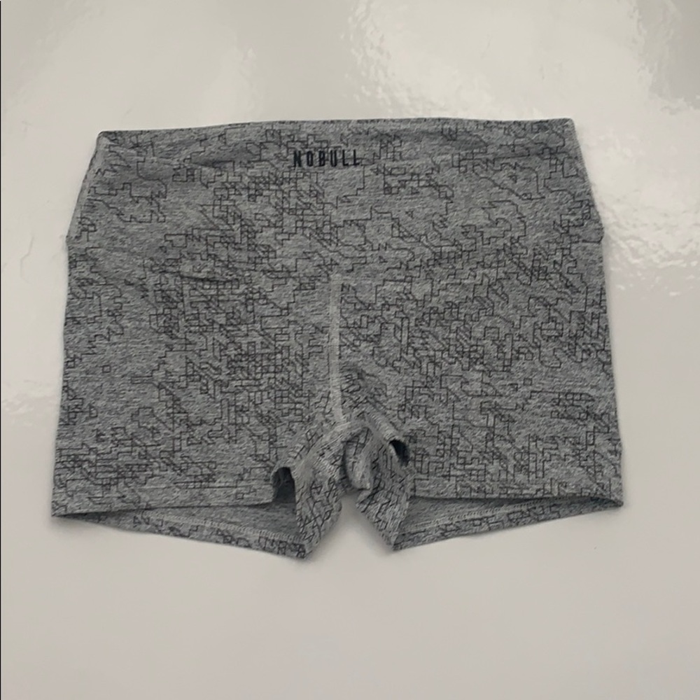 Nobull light grey 2” shorts